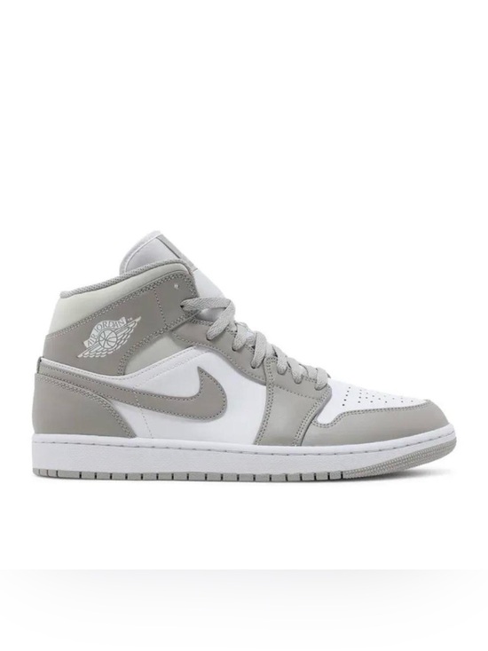 Nike Shoes - Nike Air : Jordan 1 Mid Sneakers - “College Grey”